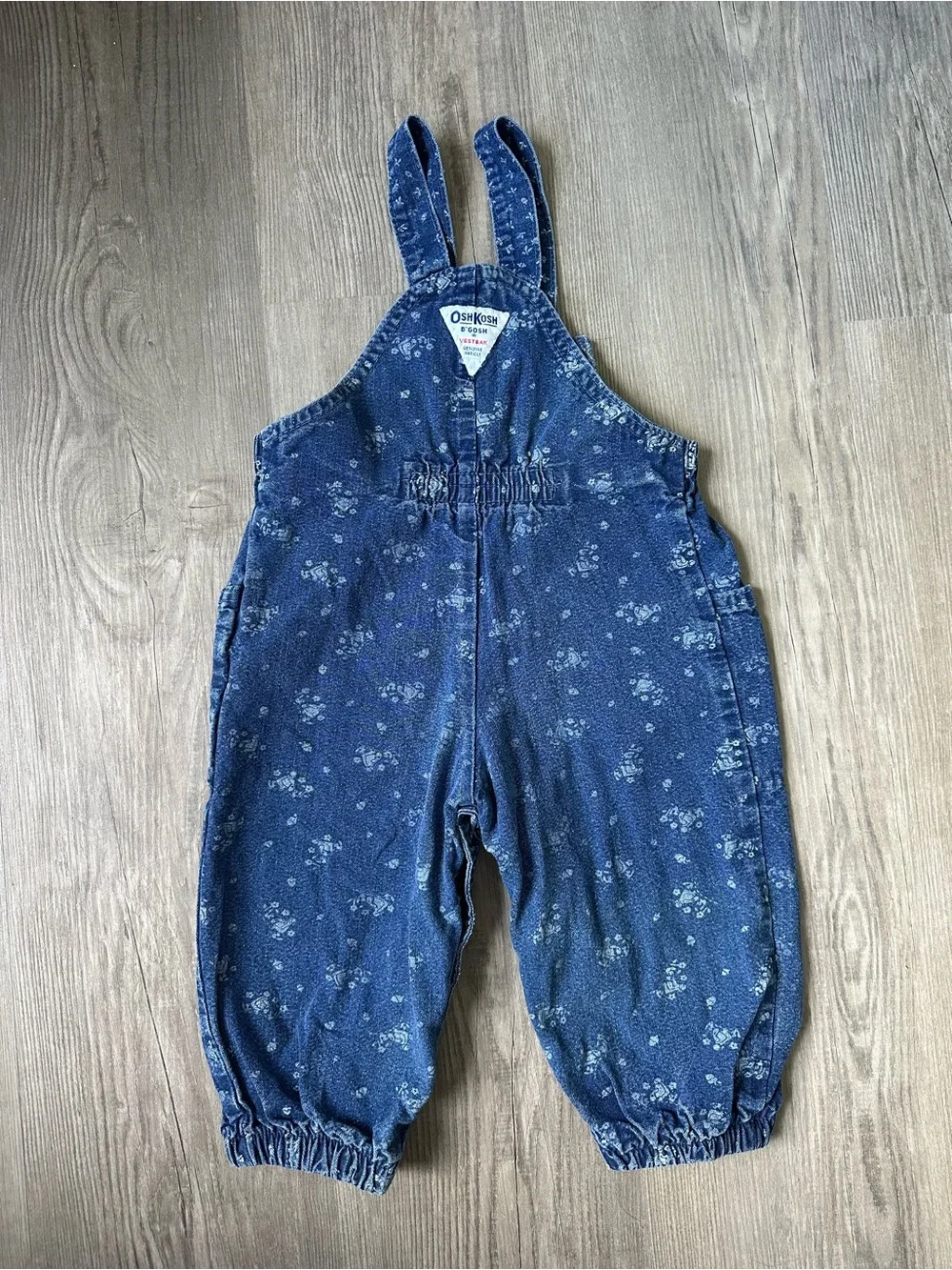 Oshkosh Vintage Blue Overalls 24M